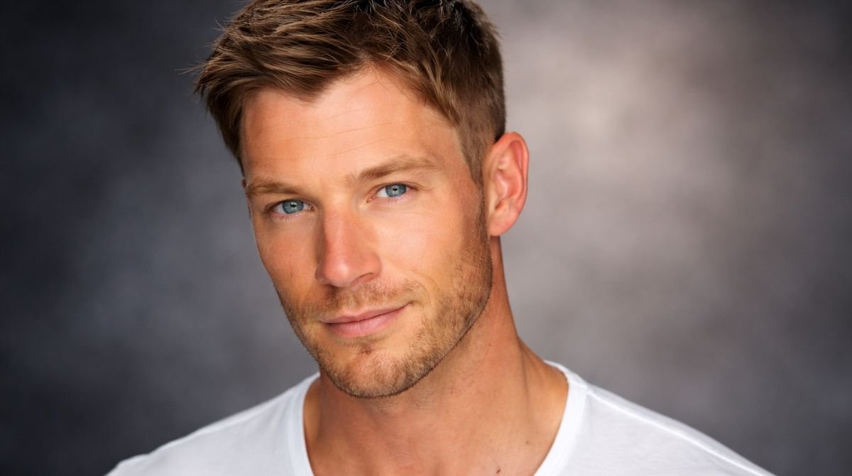 Chad Michael Collins HD portrait with studio background (2026)