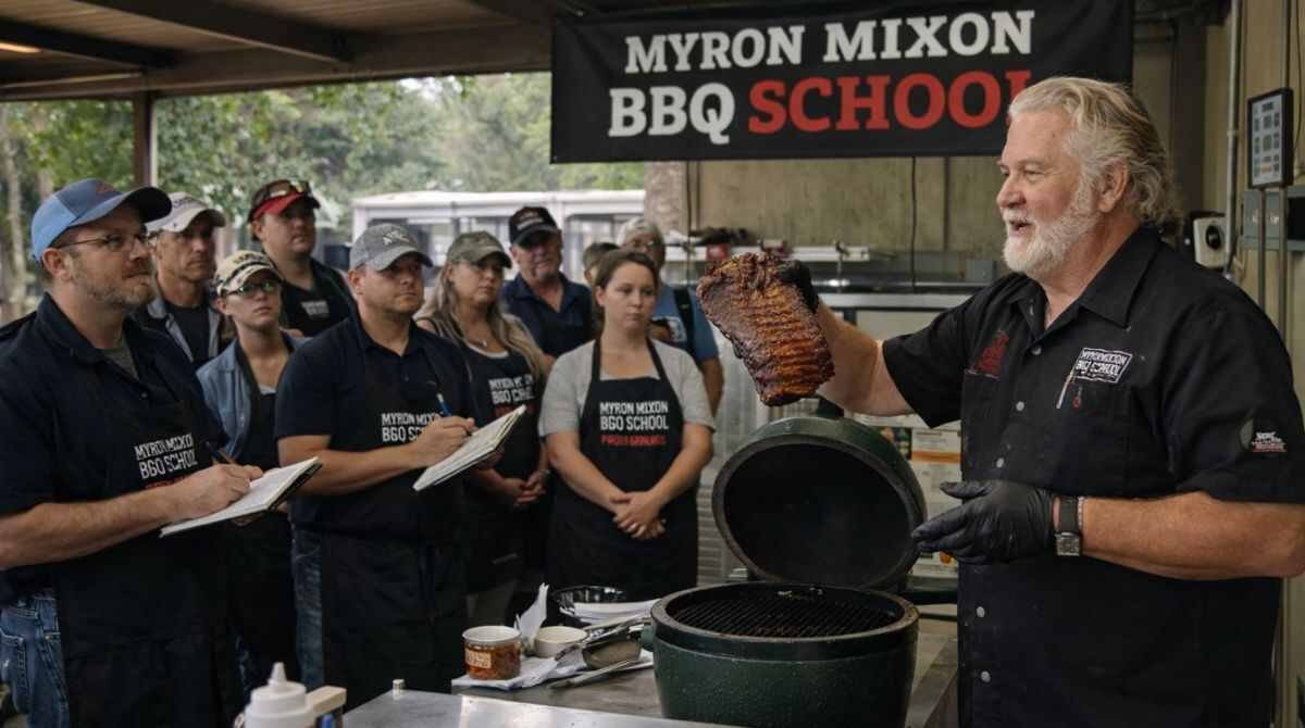 Myron Mixon BBQ School and Training Programs – hands-on barbecue cooking class