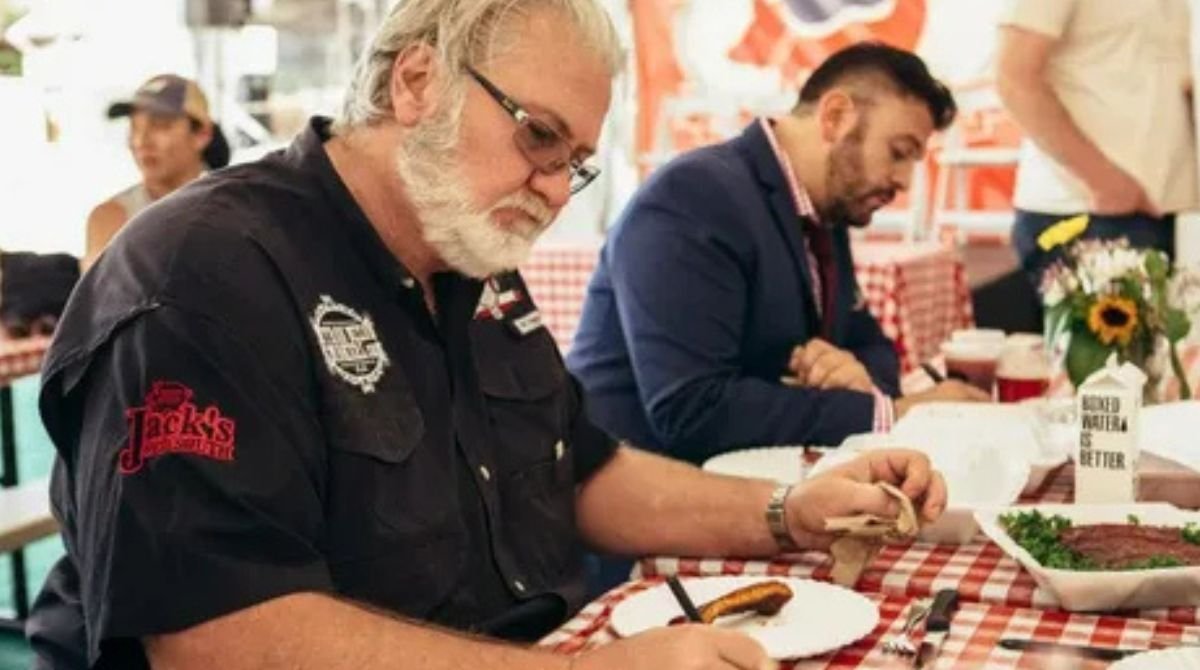 Myron Mixon Net Worth 2026 – BBQ champion judging food at competition event