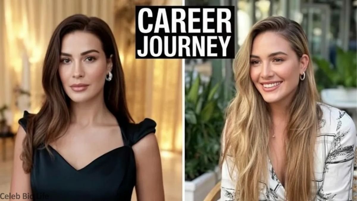 Career journey two women portraits.
