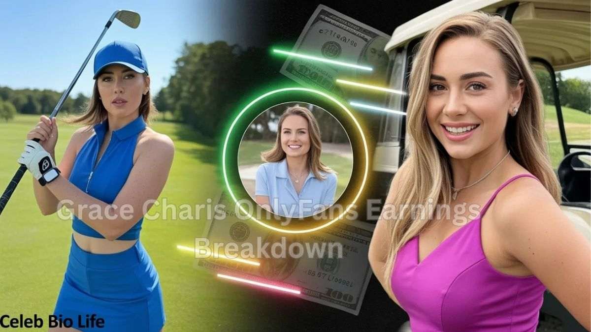 Female golfer earnings breakdown.
