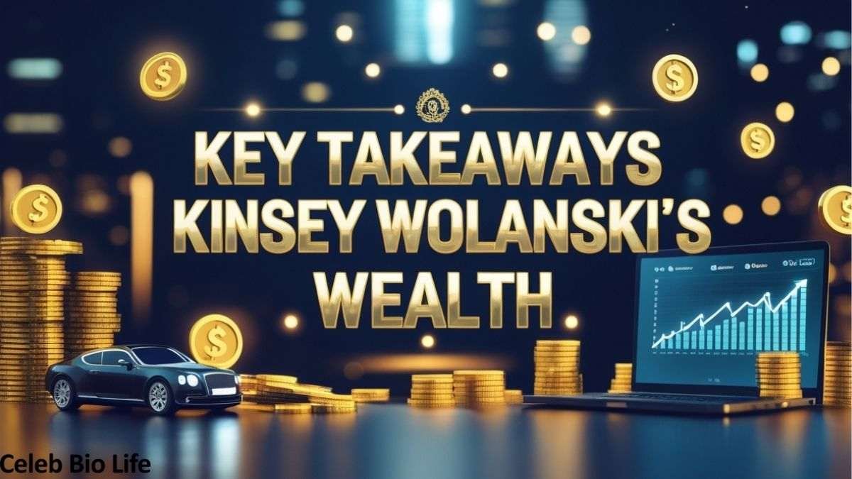 Kinsey Wolanski wealth key takeaways.