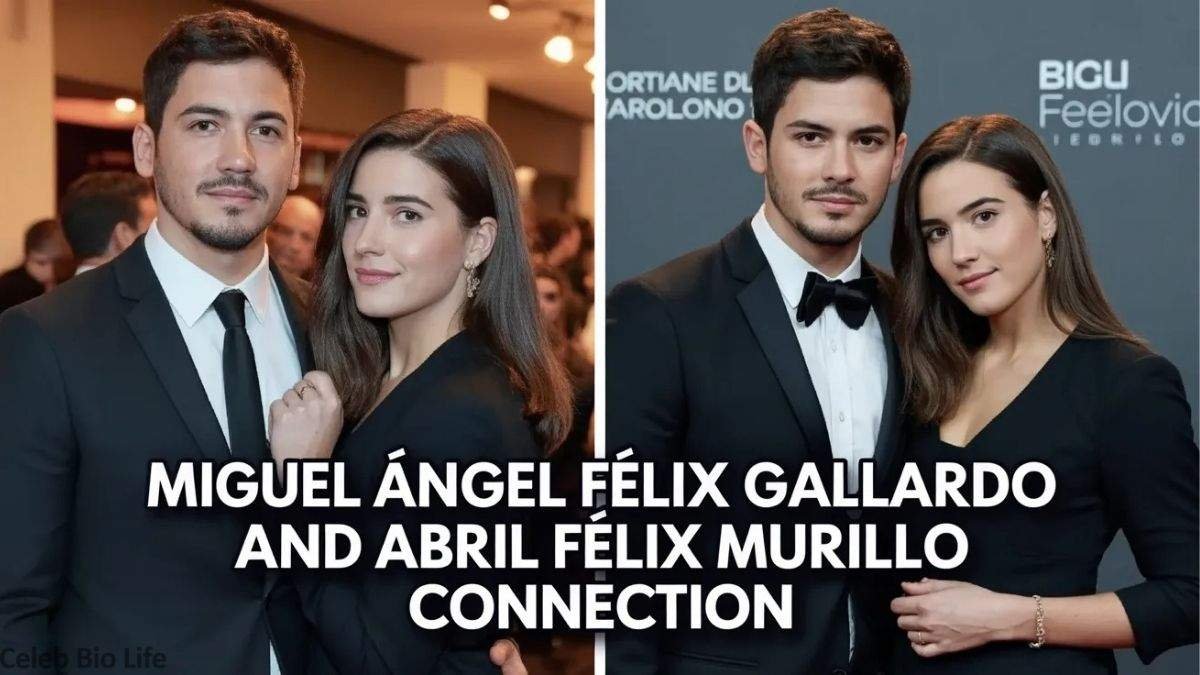 Elegant couple in formal blackwear.