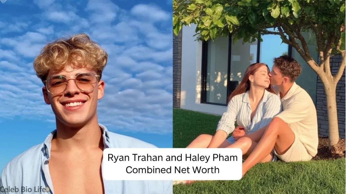 Ryan Trahan and Haley Pham collage.