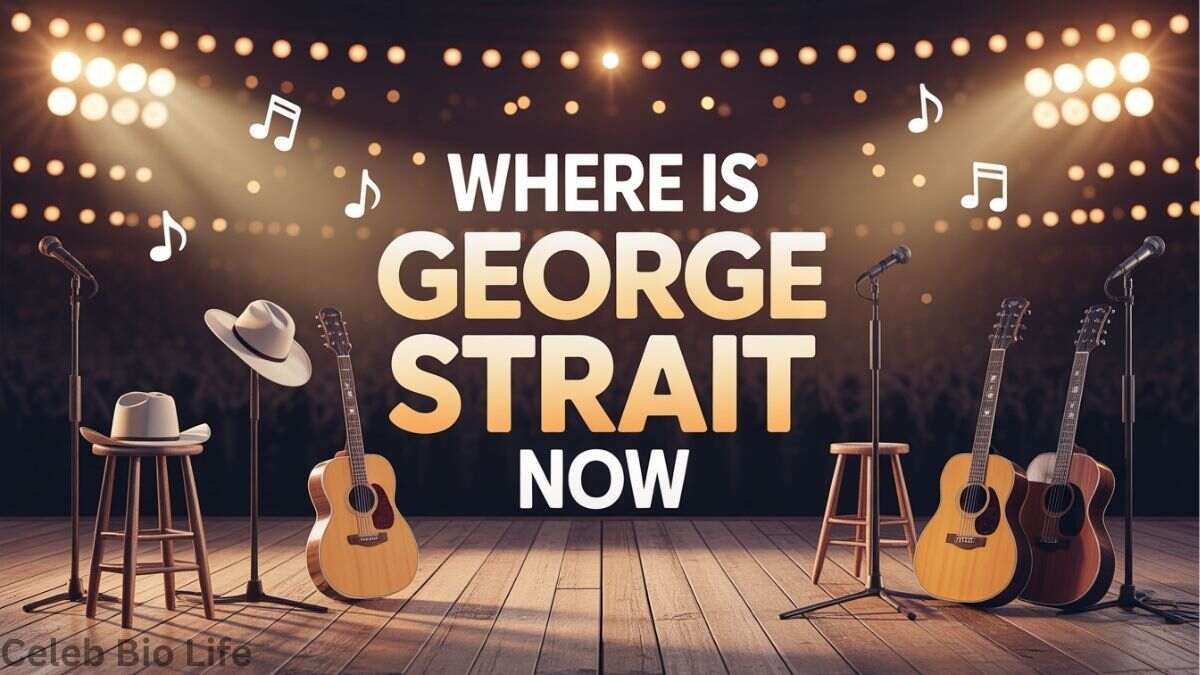 George Strait concert stage design.
