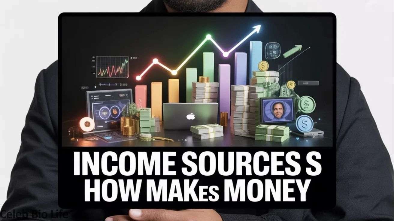 Income sources and money growth chart.