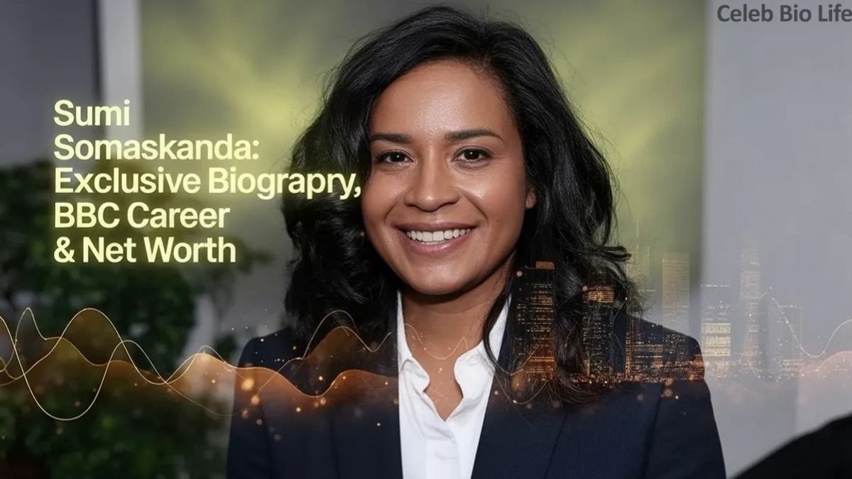 Sumi Somaskanda smiling portrait.