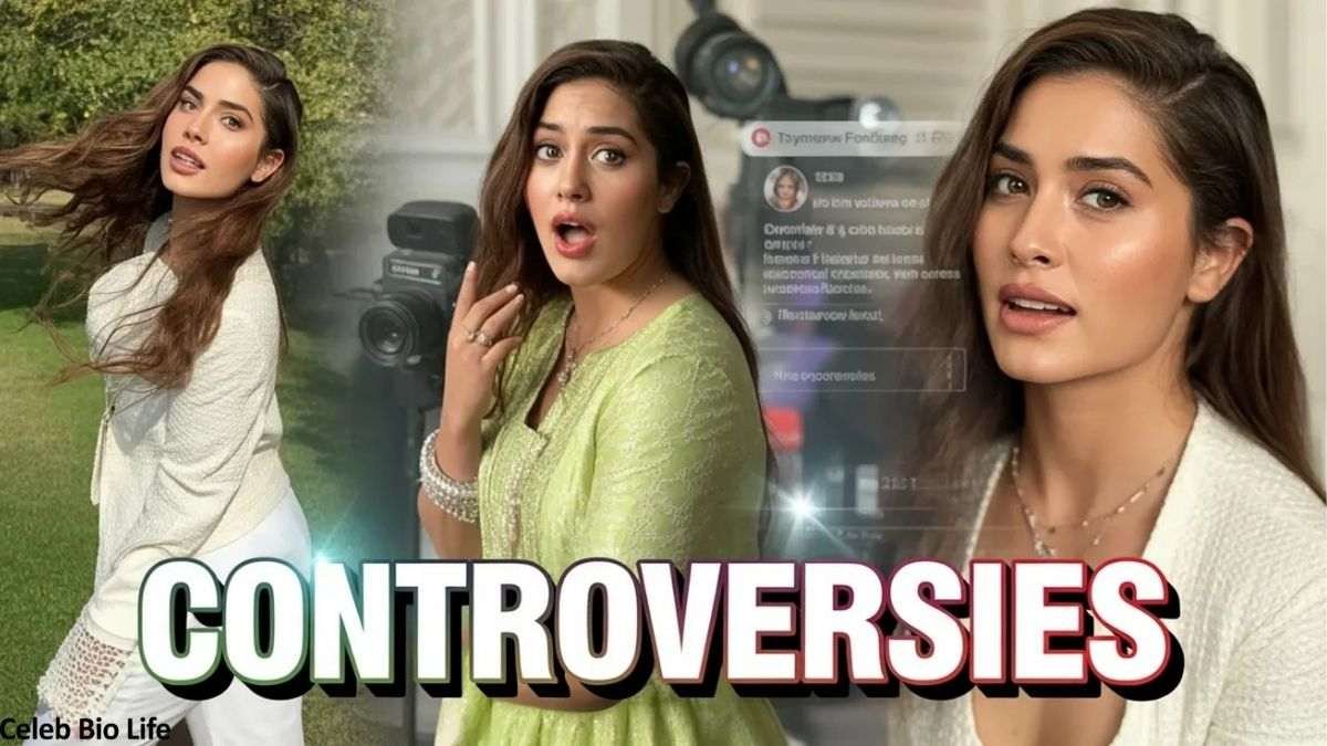 Female celebrity controversy collage