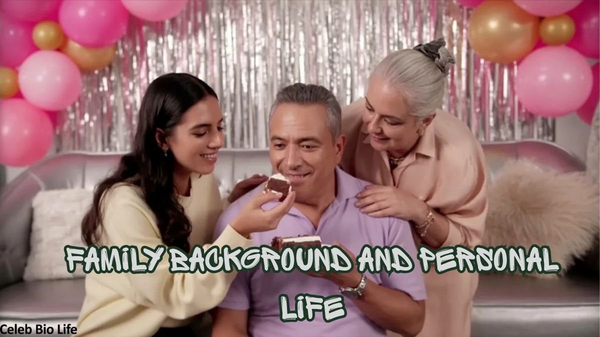 Family celebrating together at party