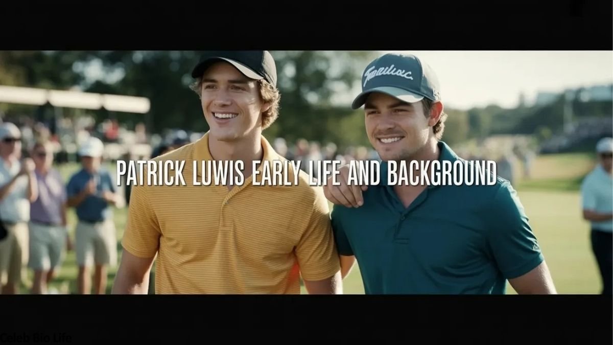 Two men smiling at golf event