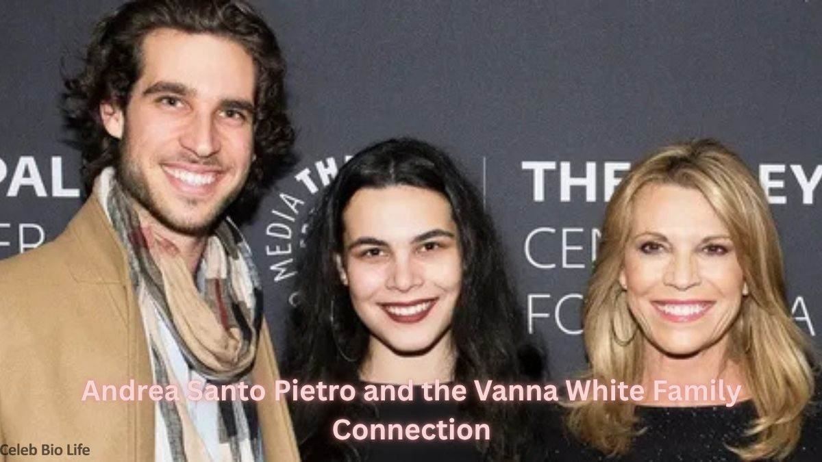 Three people smiling together at a formal event