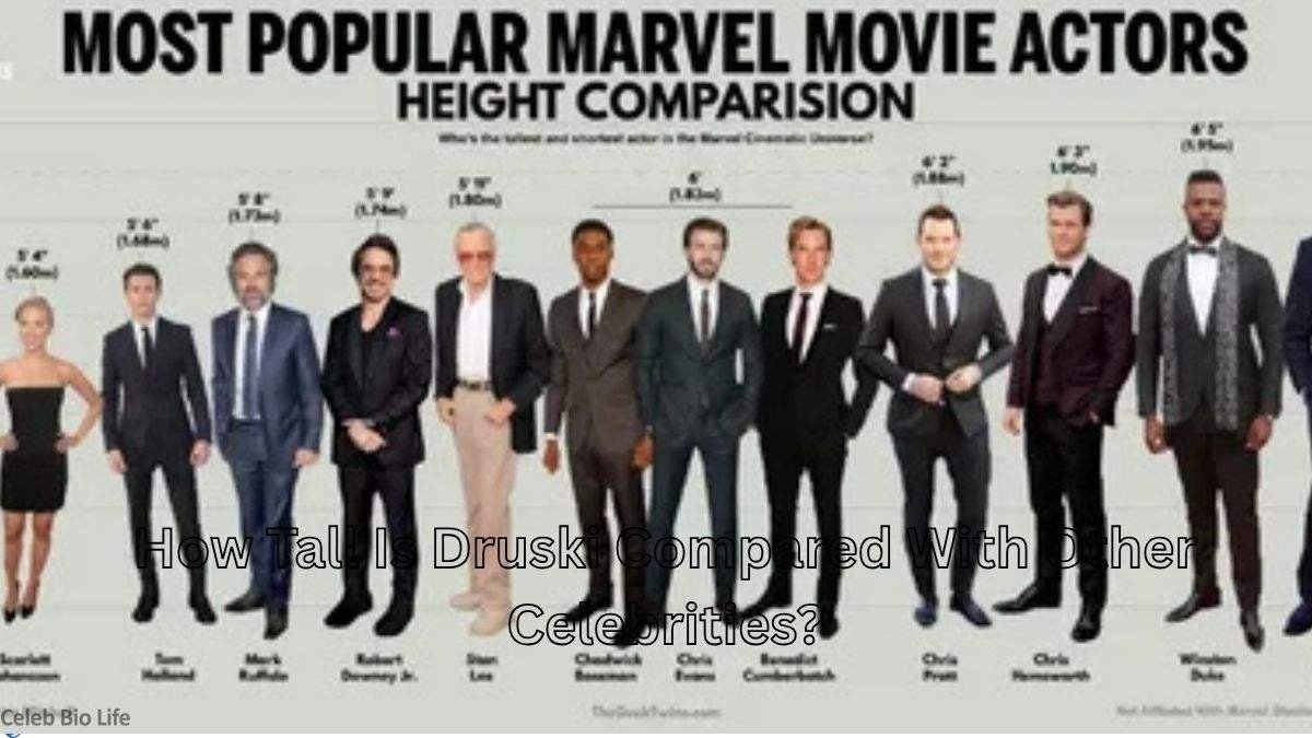 Marvel actors height comparison chart