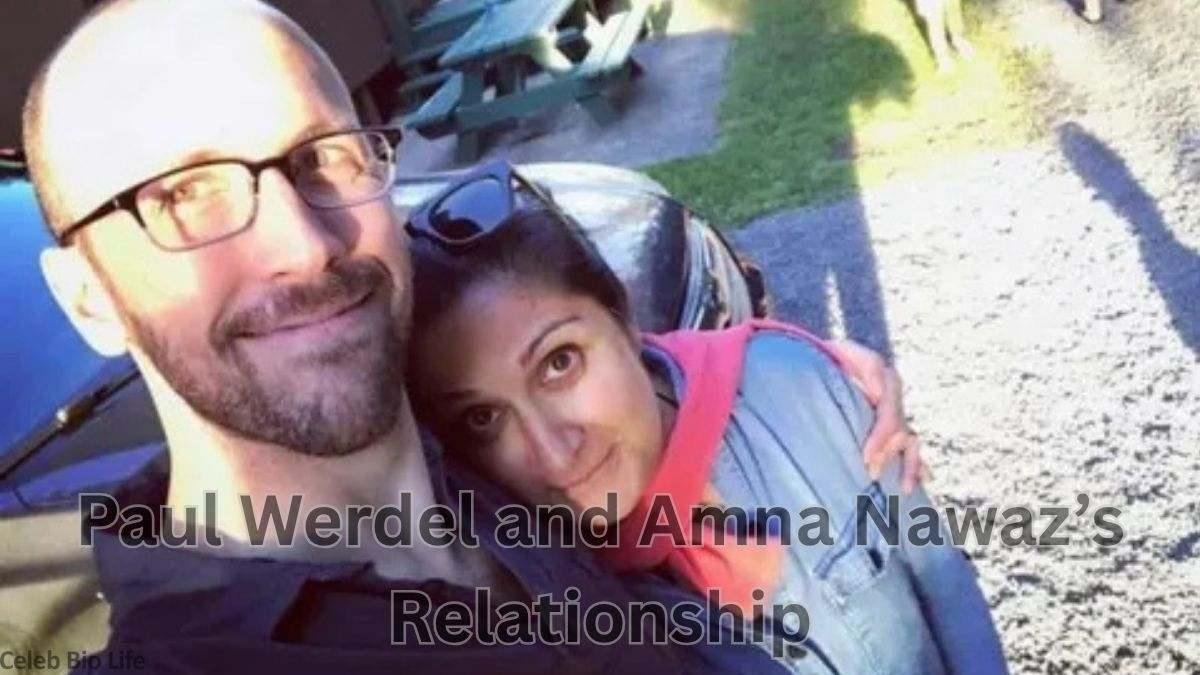 Paul Werdel and Amna Nawaz together